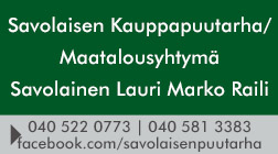 Savolaisen Kauppapuutarha / Maatalousyhtymä Savolainen Lauri Marko Raili logo